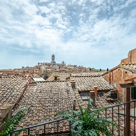 شقة Paradiso - Con Terrazza Vista Duomo سيينا